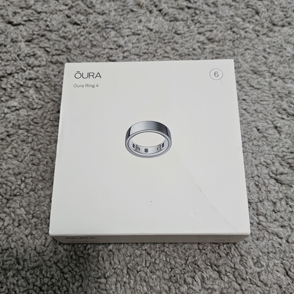 Oura Ring 4 in Silver